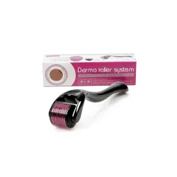 Derma Roller 0.5mm 540 Titanium Needles (Black)