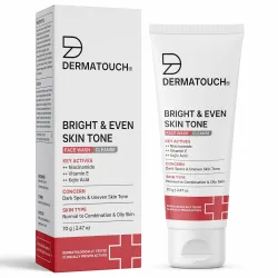 DERMATOUCH Bright & Even Tone Face Wash with Niacinamide, 70G