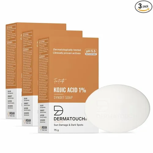 Image of DERMATOUCH Kojic Acid 1% Soap 75g*3