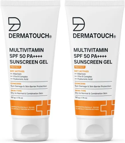 Image of Dermatouch Multivitamin Sunscreen Gel SPF 50 (100g)