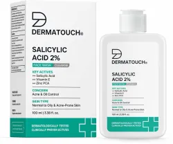 Dermatouch Salicylic Acid 2% Face Wash  (100 ml)
