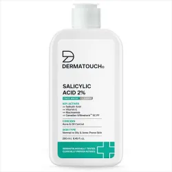 Dermatouch Salicylic Acid 2% | For Acne & Oil Control | 250ml Face Wash (250 ml)