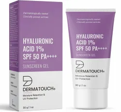 Dermatouch Sunscreen - SPF 50  Hyaluronic Acid 1% Sunscreen