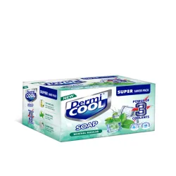DermiCOOL Set of 4 Soap - 75g each .