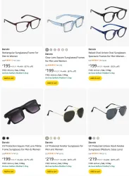 Dervin Sunglasses / Frame Minimum 85% Discount