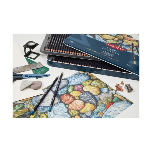 Image of Derwent Studio Colouring Pencils Tin (Set of 36)
