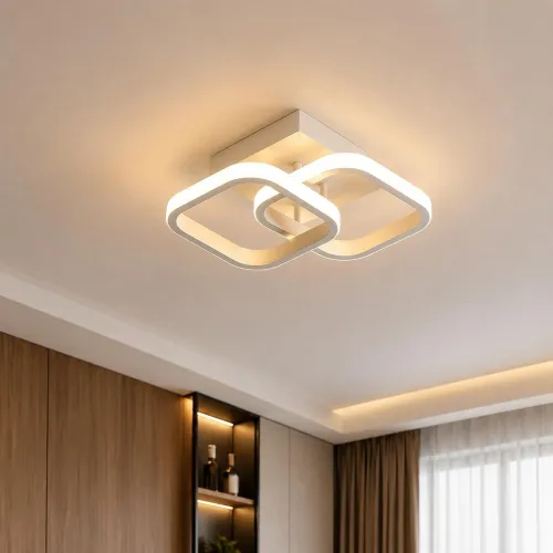Image of DESIDIYA 22W MODERN LED CEILING LIGHT 3 COLOR DIMMING