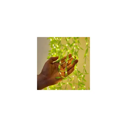 Image of DesiDiya ®Artificial Leaf Curtain LED String Light