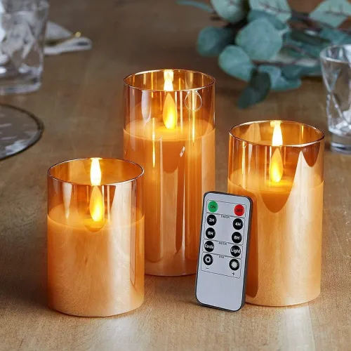 Image of Desidiya Flameless LED Candles Light with Remote Control and Timer