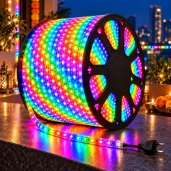Desidiya LED Rope Light 100 Meter Multicolor | Decorative Lighting for Diwali