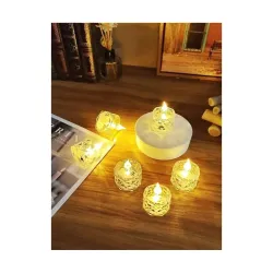 Desidiya® LED Tea Light Candles: Set6