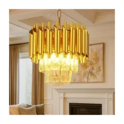 Desidiya Modern 150watt Decorative Pendant Crystal Jhumar
