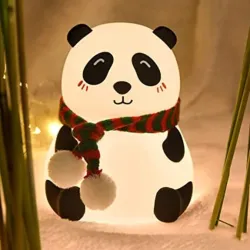 DESIDIYA PANDA TOUCH SILICONE RECHARGEABLE MULTICOLOR NIGHT LIGHT