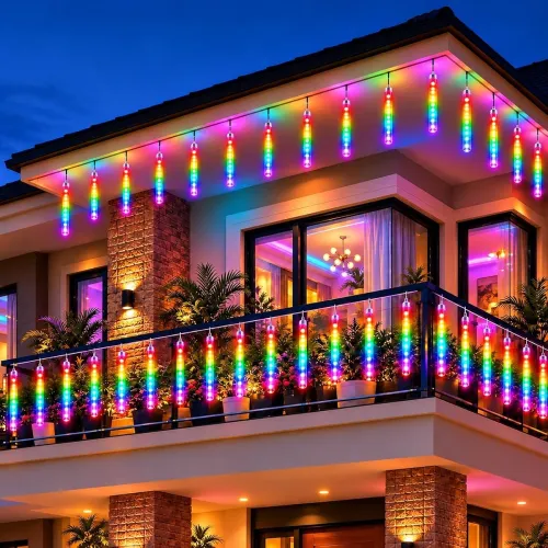 Image of Desidiya Rain Drop LED Meteor Shower Diwali Lights for Decoration for Home 192