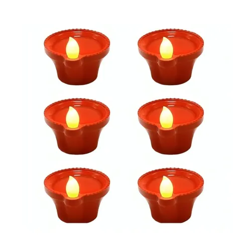 Image of Desidiya® Water Sensor Diya Pack of 6