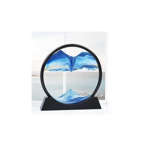 Image of Desidiya® 3D Moving Sand Art Picture Glass Painting 