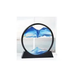 Desidiya® 3D Moving Sand Art Picture Glass Painting