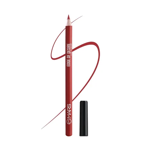Image of MARS Edge of Desire Lip Liner Pencil | Dermatologically IN-VIVO Tested | One Swipe Highly Pigmented Lipliner | Smooth Gl