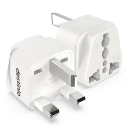 Destinio India to UK Plug Adapter