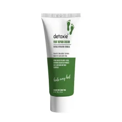 Detoxie Foot Repair Cream for Baby Soft Feet, Removes Dry Skin & Hard Calluses, Hydrates Dry Feet, Smoothens, Hydrates & Repairs Cracked Heels, Results in 20 days of Daily Use, Clove Oil, Ne...