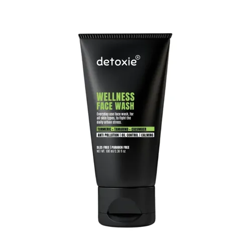Image of Detoxie Wellness FaceWash with Tamarind, Cucumber, Turmeric (All Skin Types)