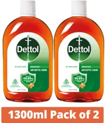Dettol Antiseptic Liquid – 1300ml x 2 Pack
