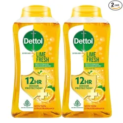 Dettol Lime Fresh Body Wash 250ml (Pack of 2)
