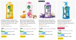 Dettol Body Wash Starting @ 99