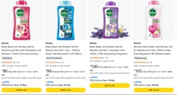 Dettol Body Wash and Shower Gel Starting @ ₹90