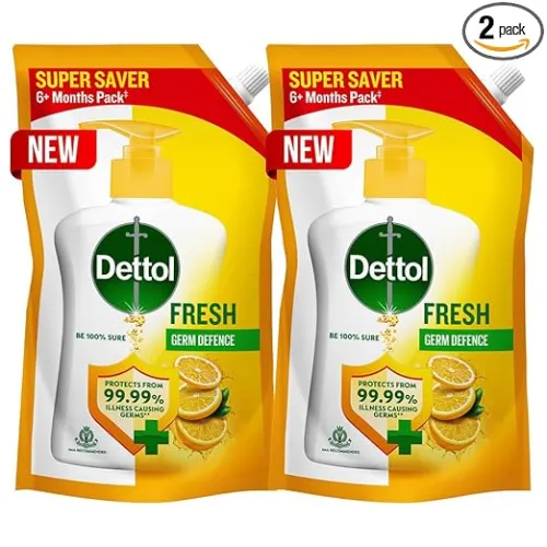 Image of Dettol Fresh Hand Wash 675ml * Pack of 2