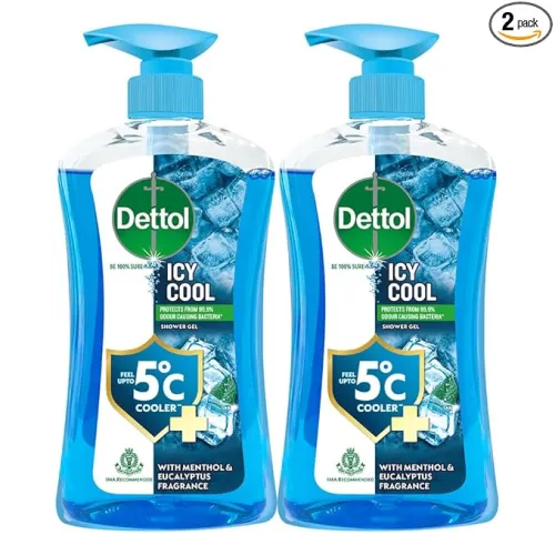 Image of Dettol Icy Cool Body Wash and Shower Gel 1L
