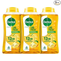 Dettol Lime Fresh Body Wash and Shower Gel Bottle 
