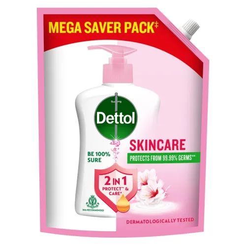 Image of Dettol Liquid Handwash Refill – Skincare Hand Wash- 1350ml | pH Balanced