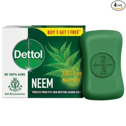 Dettol Neem Soap 75g * pack of 4