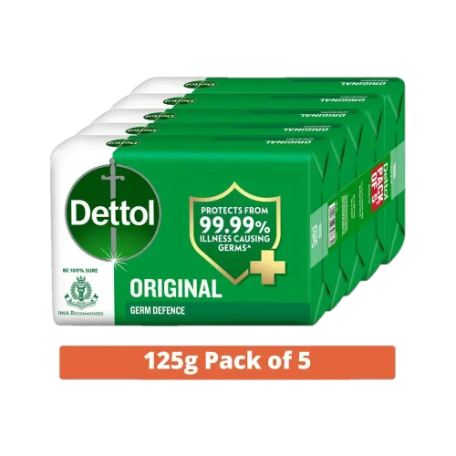 Image of Dettol Original Bathing Soap for Summer 