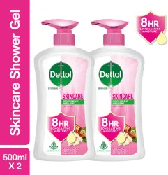 Dettol Skincare Body Wash Combo, 2 x 500ml