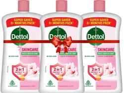 Dettol Skincare Liquid Hand Wash (3 x 875 ml)