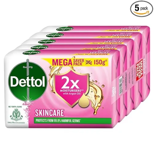 Image of Dettol Skincare Moisturizing Beauty Bathing Soap Pack of 5