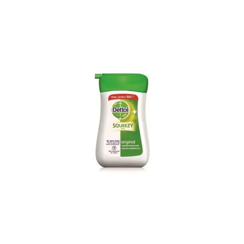 Image of Dettol Squeezy Liquid Hand Wash - 110 ml
