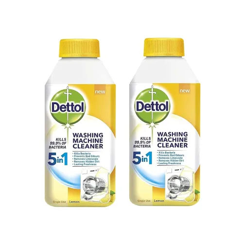 Image of Dettol Washing Machine Cleaner 250ml (Pack of 2)