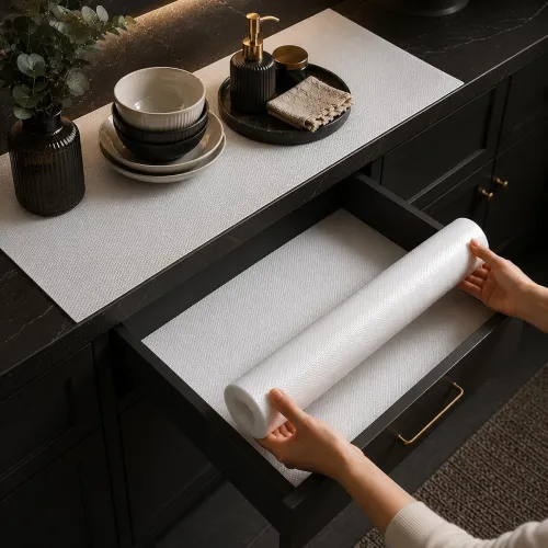 Image of DEVAR Waterproof Kitchen Shelf Liner Roll