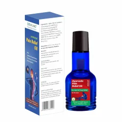 Devkund Pain Relief Oil – Ayurvedic Herbal Oil for Knee, Back & Joint Pain Relief, Muscle Stiffness & Inflammation Suppo