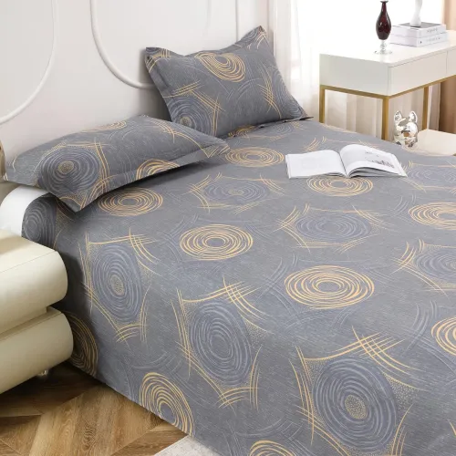 Image of Dew Cotton Bedsheet for Double Bed 160 TC 250 x 225 CM
