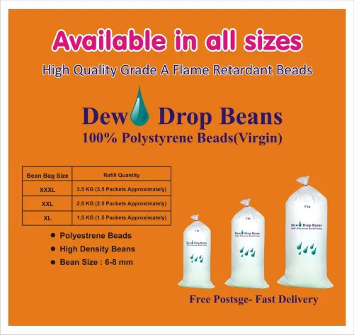 Image of DewDROP 4 kG Bean Bag Filler (Standard)