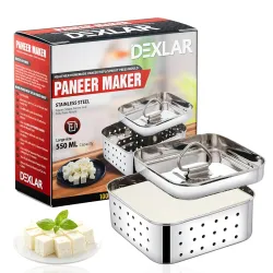 DEXLAR Paneer Maker Steel – Stainless Steel Paneer Maker 
