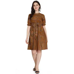 DHRUVI TRENDZ Womens Rayon Regular Fit Casual Wear Kurtis