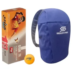 DHS TT Ball 40mm 1star 10pcs + Smart PRO 20pcs