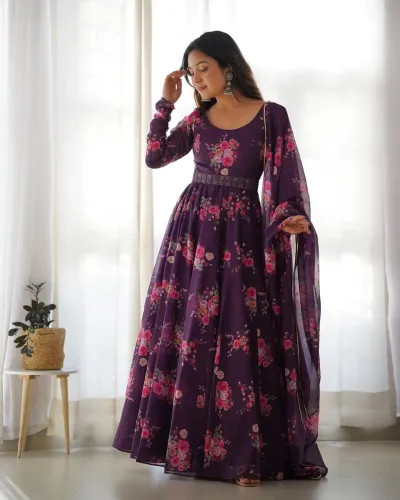 Image of DHYAN CREATION ONLINE  Anarkali Gown