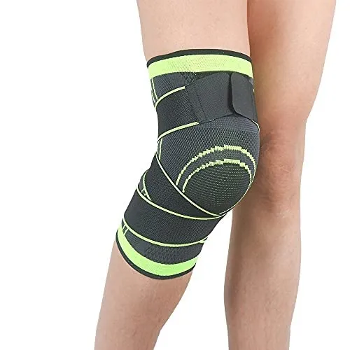 Image of DIALDRCARE Knee Support Brace with Side Stabilizers Improved Blood Circulation and Joint Pain Relief for Men and Women