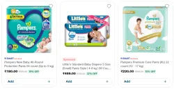 Diapers @ Up to 79% Discount